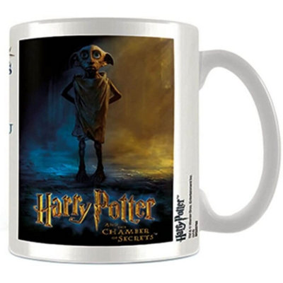 Harry Potter Unisex Off-White Warning Dobby Mug In - Image 6