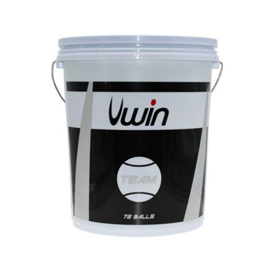 Uwin Team Tennis Balls (Pack Of 72) Yellow (One Size) from B&Q