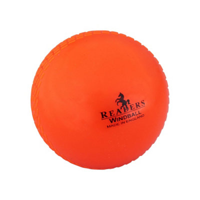 Readers Windball Cricket Ball Orange (One Size) from B&Q