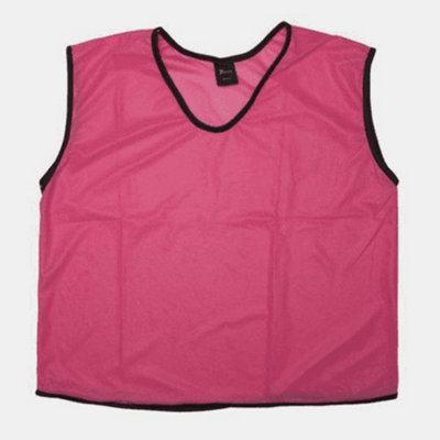 Precision Unisex Adult Mesh Training Bib - Pink - Image 3