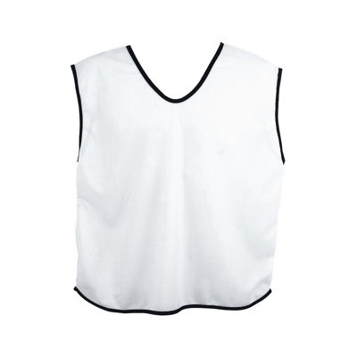 Precision Unisex White Mesh Training Bib In - Image 3