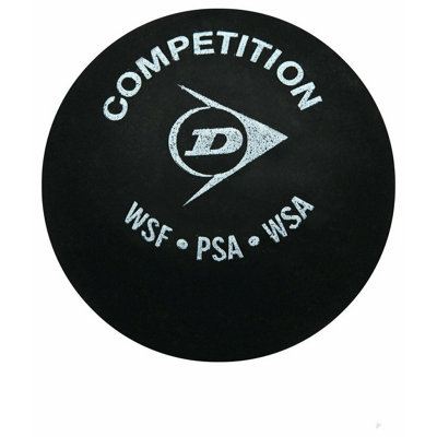 Dunlop Competition Squash Balls (Pack Of 3) - Image 3