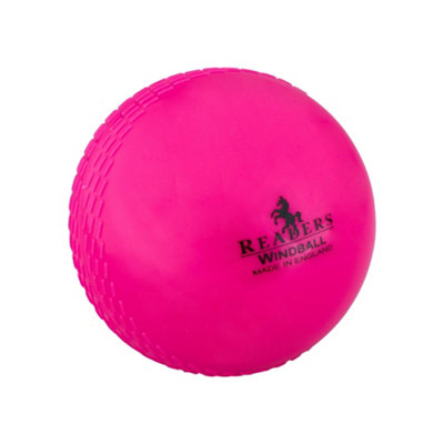 Readers Windball Cricket Ball Pink (One Size) from B&Q