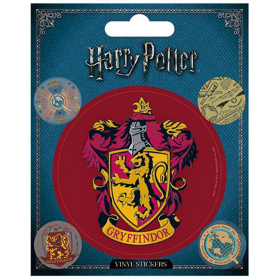 Harry Potter Unisex Multicolor Vinyl Gryffindor Sticker (Pack Of 5) - Image 6
