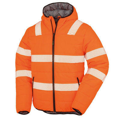 B&Q Result Genuine Recycled Mens Ripstop Safety Padded Jacket