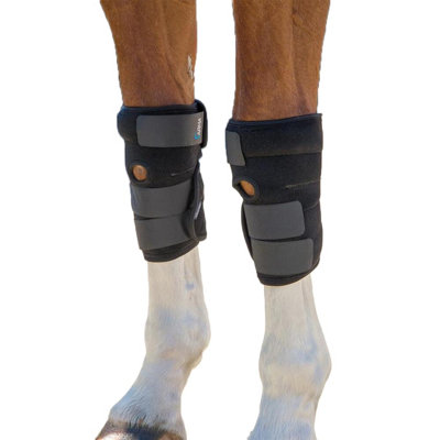  - Arma Hot/cold Horse Relief Boots (Pack Of 2) Black (One Size)