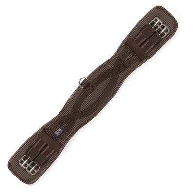 Arma Anti-Chafe Elastic Dressage Horse Girth Brown (24In) from B&Q