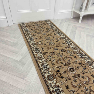 Traditional Hallway Runner RugSoftComfortable & Durable Carpet For HallKitchen & Corridor from B&Q
