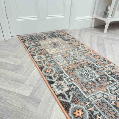 Abstract Hallway Runner RugSoftComfortable & Durable Carpet For HallKitchen & Corridor from B&Q