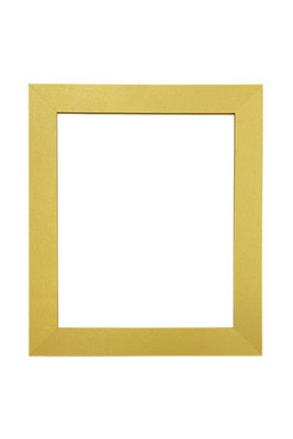 Frames By Post Metro Gold Picture Photo Frame A2 from B&Q