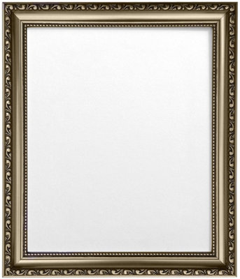 Frames By Post Shabby Chic Gun Metal Picture Photo Frame A2 from B&Q