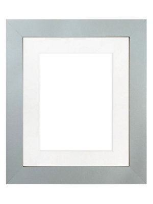 Frames By Post Metro Light Grey Frame With White Mount For Image Size 40 X 30 Cm from B&Q