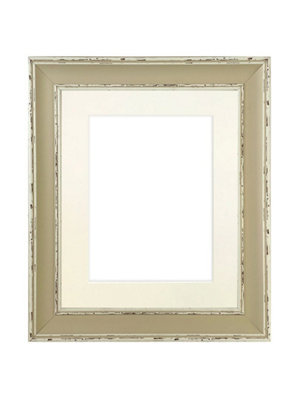 Frames By Post Scandi Clay Frame With Ivory Mount For Image Size A4 from B&Q