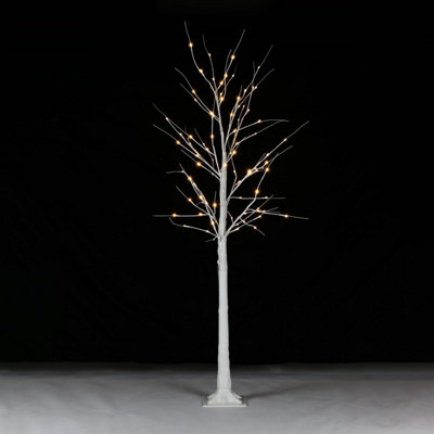 Taylor & Brown 6Ft 96 Led White Birch Twig Tree LightTwinkling Christmas Twig Tree With LightsLed Twig Christmas Tree from B&Q