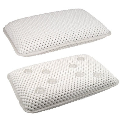 Taylor & Brown Luxury Relaxing Bathtub PillowBath Pillow Bath And Spa Head Rest With Suction Cups Bath Cushion Bathing Pillow from B&Q