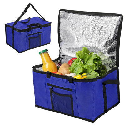 Taylor & Brown 26L Insulated Cooler BagSoft Thermal Picnic Lunch Box For CampingBbqFishingGroceryOutdoorblue from B&Q