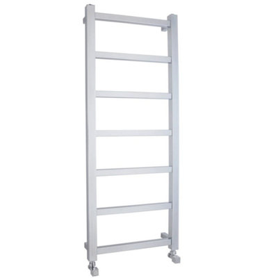 Homestylestore Chrome Ladder Style Heated Towel Rail Radiator 1200mm X 450mm from B&Q