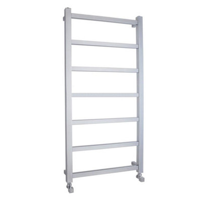 Homestylestore Chrome Ladder Style Heated Towel Rail Radiator 1200mm X 600mm from B&Q