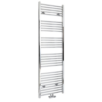 Homestylestore Chrome Heated Towel Rail 1785mm X 600mm from B&Q