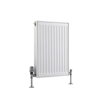 Homestylestore White Type 11 Single Panel Horizontal Convector Radiator 600mm X 400mm from B&Q