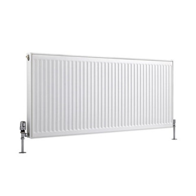 Homestylestore White Type 11 Single Panel Horizontal Convector Radiator 600mm X 1400mm from B&Q