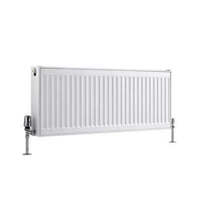 Homestylestore White Type 22 Double Panel Horizontal Convector Radiator 400mm X 1000mm from B&Q