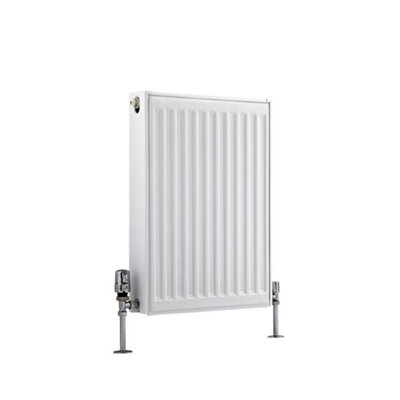 Homestylestore White Type 22 Double Panel Horizontal Convector Radiator 600mm X 400mm from B&Q
