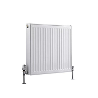 Homestylestore White Type 22 Double Panel Horizontal Convector Radiator 600mm X 600mm from B&Q