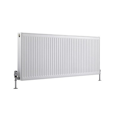 Homestylestore White Type 22 Double Panel Horizontal Convector Radiator 600mm X 1400mm from B&Q