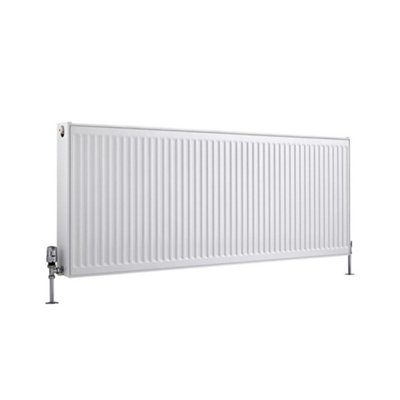 Homestylestore White Type 22 Double Panel Horizontal Convector Radiator 600mm X 1600mm from B&Q