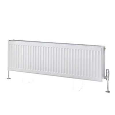 Homestylestore White Type 33 Horizontal Triple Panel Convector Radiator 400mm X 1200mm from B&Q