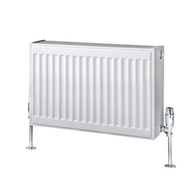 Homestylestore White Type 33 Horizontal Triple Panel Convector Radiator 400mm X 600mm from B&Q