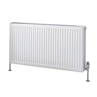 Homestylestore White Type 33 Horizontal Triple Panel Convector Radiator 600mm X 1100mm from B&Q