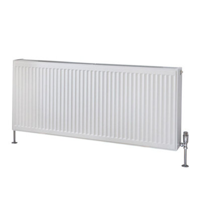 Homestylestore White Type 33 Horizontal Triple Panel Convector Radiator 600mm X 1400mm from B&Q