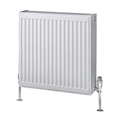 Homestylestore White Type 33 Horizontal Triple Panel Convector Radiator 600mm X 600mm from B&Q