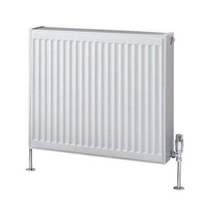 Homestylestore White Type 33 Horizontal Triple Panel Convector Radiator 600mm X 700mm from B&Q