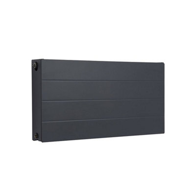 Homestylestore Anthracite Type 22 Horizontal Double Panel Convector Radiator 400mm X 800mm from B&Q