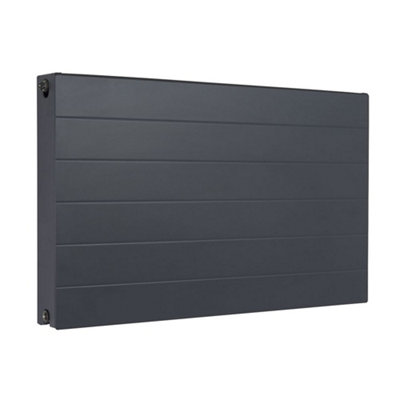 Homestylestore Anthracite Type 22 Horizontal Double Panel Convector Radiator 600mm X 1000mm from B&Q