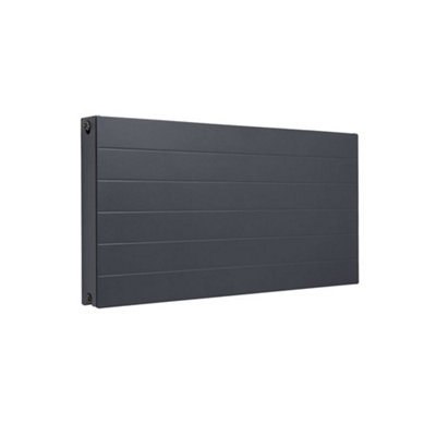Homestylestore Anthracite Type 22 Horizontal Double Panel Convector Radiator 600mm X 1200mm from B&Q
