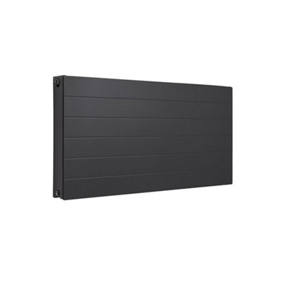 Homestylestore Black Type 22 Horizontal Double Panel Convector Radiator 600mm X 1200mm from B&Q