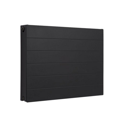 Homestylestore Black Type 22 Horizontal Double Panel Convector Radiator 600mm X 800mm from B&Q