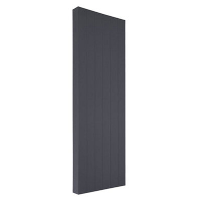 Homestylestore Anthracite Type 20 Vertical Double Panel Convector Radiator 1800mm X 600mm from B&Q
