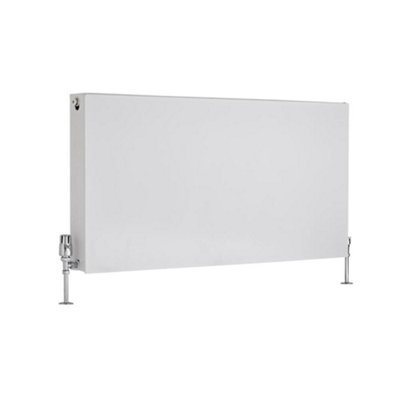 Homestylestore White Type 22 Double Flat Panel Horizontal Convector Radiator 600mm X 1200mm from B&Q