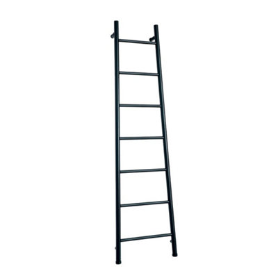 Homestylestore Black Floorstanding Heated Towel Rail Radiator 1800mm X 500mm from B&Q