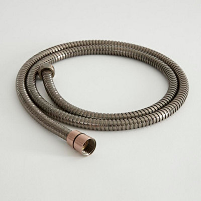 Homestylestore Oil Rubbed Bronze Brass Shower Hose 1.5M from B&Q