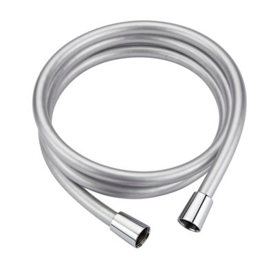 Homestylestore Chrome Smooth Shower Hose 1.75M from B&Q