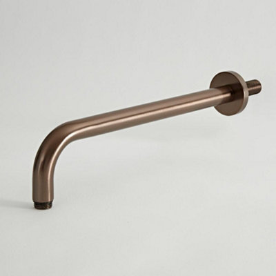 Homestylestore Oil Rubbed Bronze Wall Mounted Shower Arm from B&Q