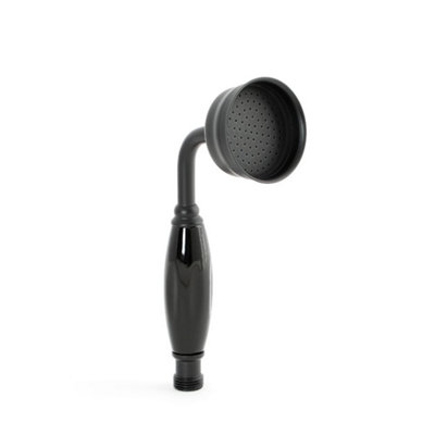 Homestylestore Black Telephone Style Hand Shower