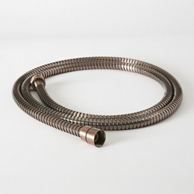 Homestylestore Aged Bronze Shower Hose 1.75M from B&Q