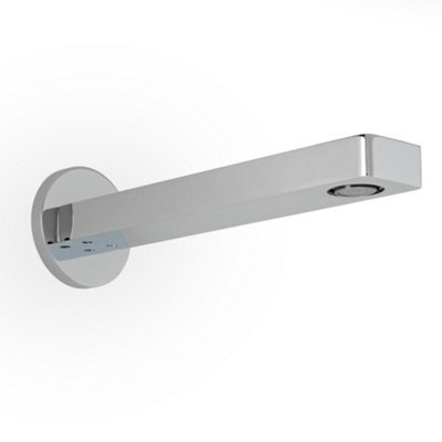 Homestylestore Chrome Wall Mounted Basin Bath Spout from B&Q